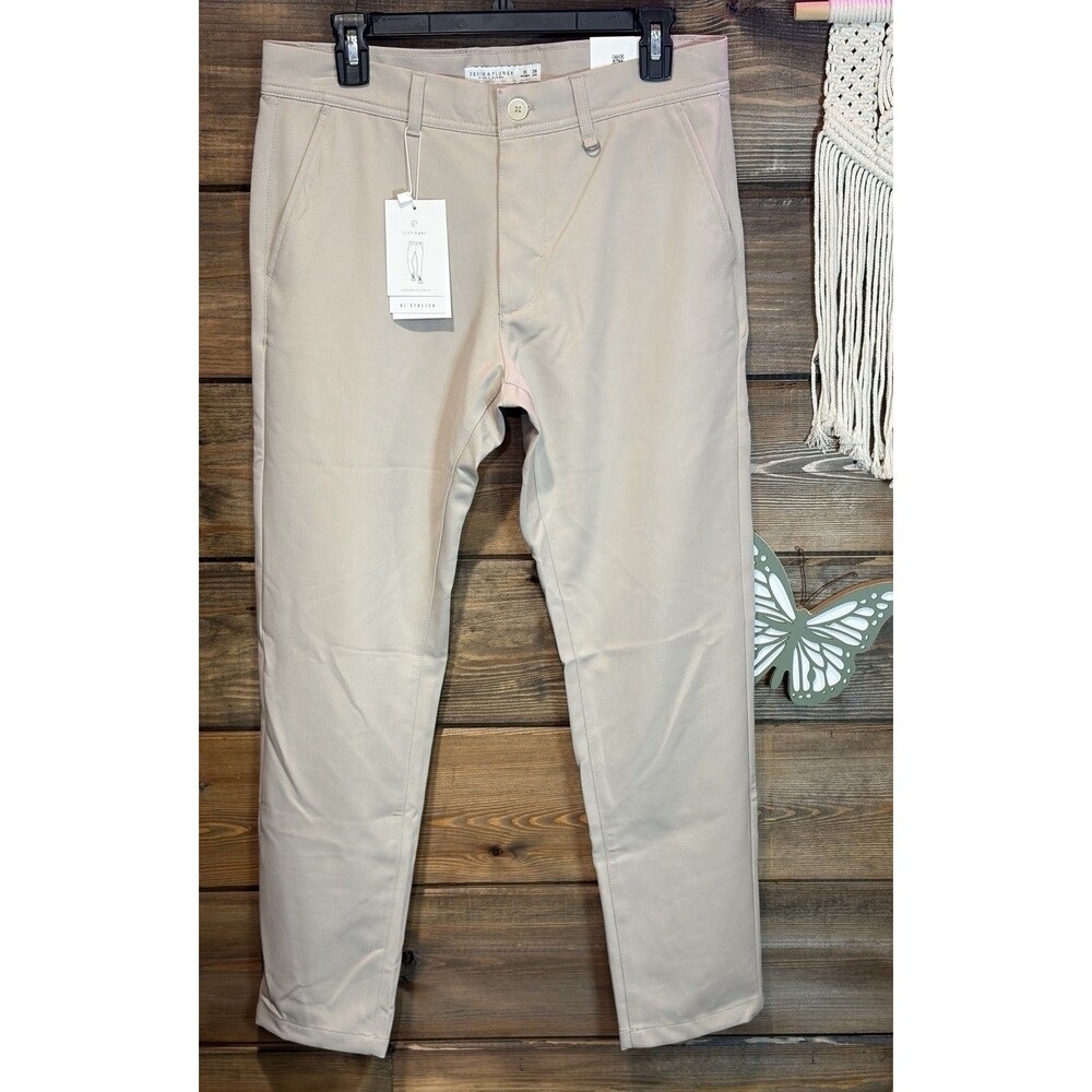Denim & Flower NWT Men’s City Pant Bi Stretch, Business Casual, Wrinkle Resist